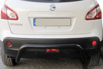 Nissan Qashqai 2010–2014 Bagbøjle AK007 Black (rustfrit stål) foto 2