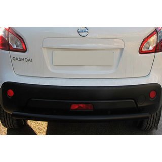 Bageste lige bøjlestang Black (rustfrit stål) Nissan Qashqai 2010–2014 foto 2
