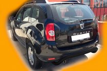 Renault Duster 2008–2017 Bageste beskyttelsesbøjle Black (rustfrit stål) foto 5