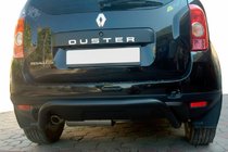 Renault Duster 2008–2017 Bageste beskyttelsesbøjle Black (rustfrit stål) foto 4