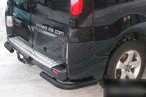 Nissan Primastar 2002–2014 Bageste hjørner AK003 Black (rustfrit stål) foto 2