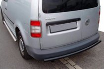Volkswagen Caddy 2010–2015 Bageste bøjlestang Black (2 stk., rustfrit stål) foto 2