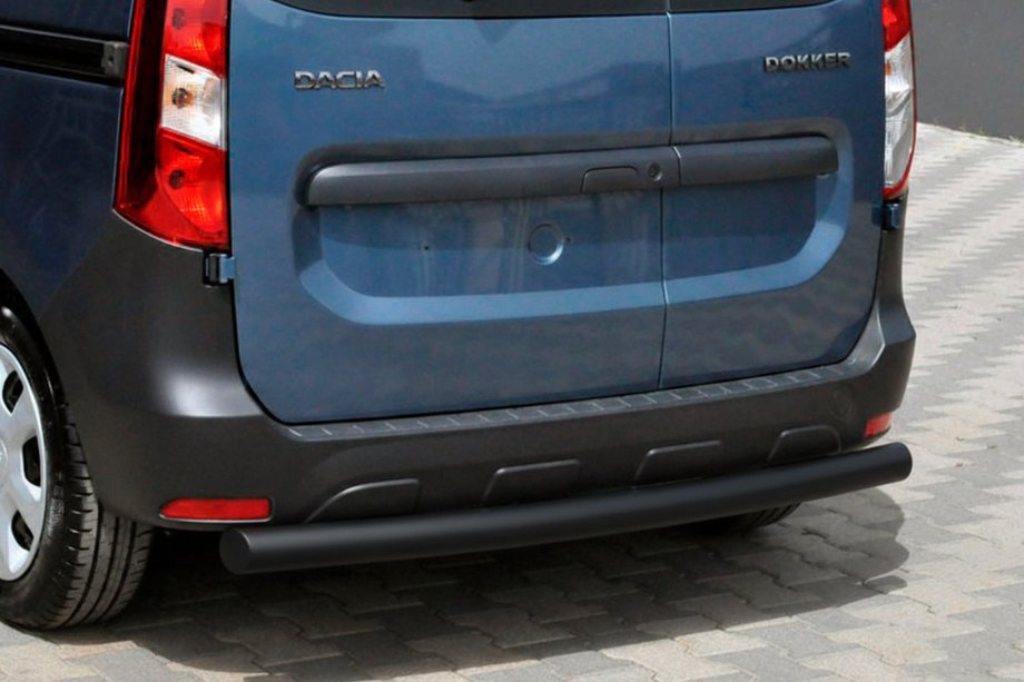 Dacia Dokker 2013–2022 Bageste beskyttelsesbøjle AK002 Black (rustfrit stål) Image