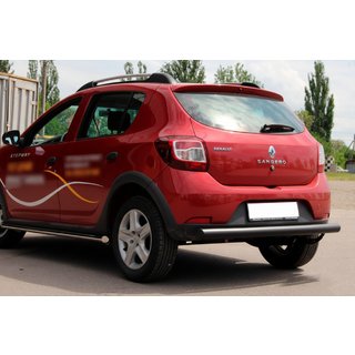 Bageste beskyttelsesbøjle AK002 Black (rustfrit stål) Dacia Sandero 2013–2020 foto 2