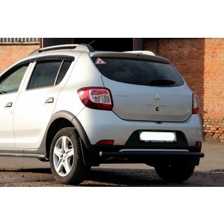 Bageste beskyttelsesbøjle AK002 Black (rustfrit stål) Dacia Sandero 2013–2020 foto 3