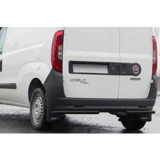 Bageste hjørnebøjler AK003 Black (rustfrit stål) Fiat Doblo II 2010–2022 foto 1