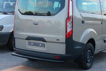 Ford Custom 2013–2022 Bageste beskyttelsesbøjle AK002 Black (rustfrit stål) foto 2