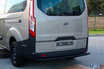 Ford Custom 2013–2022 Bageste beskyttelsesbøjle AK002 Black (rustfrit stål) foto 3