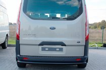 Ford Custom 2013–2022 Bageste beskyttelsesbøjle AK002 Black (rustfrit stål) foto 4