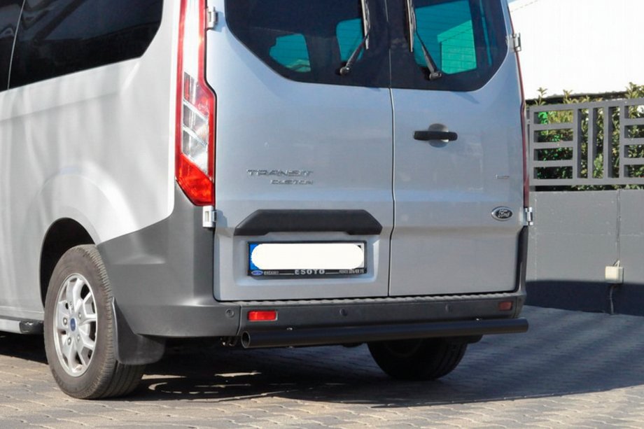 Ford Custom 2013–2022 Bageste beskyttelsesbøjle AK002 Black (rustfrit stål) Image