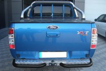 Ford Ranger 2007–2011 Bageste hjørner AK003 Black (2 stk., rustfrit stål) foto 2