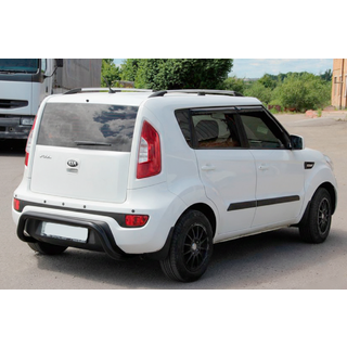 Bageste beskyttelsesbøjle AK002 Black (rustfrit stål) Kia Soul I 2008–2013 foto 2