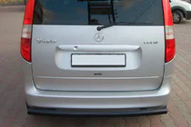 Mercedes Vaneo W414 2001–2005 Bageste beskyttelsesbøjle Black (rustfrit stål) foto 1