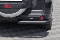 Mitsubishi Pajero Wagon IV 2006–2021 Bageste beskyttelsesbøjle AK003 Black (rustfrit stål) foto 2
