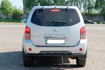 Nissan Pathfinder R51 2005–2014 Bageste beskyttelsesbøjle AK002 Black (rustfrit stål) foto 2