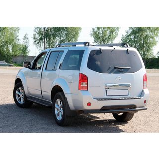 Bageste beskyttelsesbøjle AK002 Black (rustfrit stål) Nissan Pathfinder R51 2005–2014 foto 3