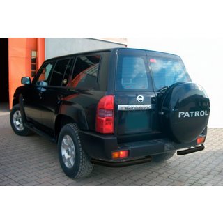 Baghjørner AK003 Black (2 stk., rustfrit stål) Nissan Patrol Y61 1997–2011