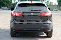 Nissan Qashqai 2014–2021 Bageste beskyttelsesbøjle AK002 Black (rustfrit stål) foto 2