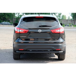 Bageste beskyttelsesbøjle AK002 Black (rustfrit stål) Nissan Qashqai 2014–2021 foto 2