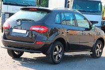 Renault Koleos 2008–2016 Bageste beskyttelsesbøjle AK002 Black (rustfrit stål) foto 2