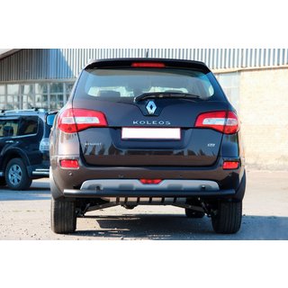 Bageste beskyttelsesbøjle AK002 Black (rustfrit stål) Renault Koleos 2008–2016 foto 3