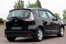 Renault Scenic/Grand 2009–2016 Bageste beskyttelsesbøjle AK002 Black (rustfrit stål) foto 2