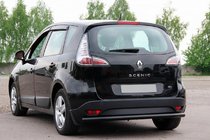 Renault Scenic/Grand 2009–2016 Bageste beskyttelsesbøjle AK002 Black (rustfrit stål) foto 3