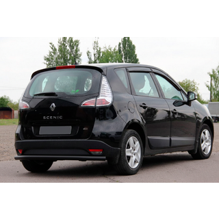 Bageste beskyttelsesbøjle AK002 Black (rustfrit stål) Renault Scenic/Grand 2009–2016 foto 2
