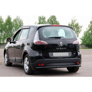 Bageste beskyttelsesbøjle AK002 Black (rustfrit stål) Renault Scenic/Grand 2009–2016 foto 3
