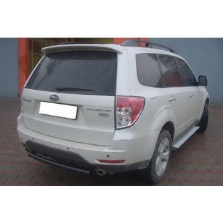 Bageste beskyttelsesbøjle AK002 Black (rustfrit stål) Subaru Forester 2008–2013 foto 1
