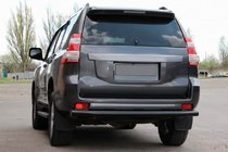 Toyota Land Cruiser Prado 150 2009–2023 Bageste beskyttelsesbøjle AK002 Black (rustfrit stål) foto 7