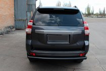 Toyota Land Cruiser Prado 150 2009–2023 Bageste beskyttelsesbøjle AK002 Black (rustfrit stål) foto 8