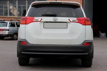 Toyota Rav 4 2013–2018 Bageste beskyttelsesbøjle AK002 Black (rustfrit stål) foto 3