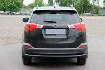 Toyota Rav 4 2013–2018 Bageste beskyttelsesbøjle AK002 Black (rustfrit stål) foto 5
