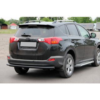 Bageste beskyttelsesbøjle AK002 Black (rustfrit stål) Toyota Rav 4 2013–2018 foto 1