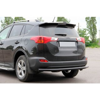 Bageste beskyttelsesbøjle AK002 Black (rustfrit stål) Toyota Rav 4 2013–2018 foto 4
