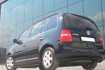 Volkswagen Touran 2003–2010 Baghjørner AK003 Black (2 stk., rustfrit stål) foto 2