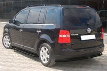 Volkswagen Touran 2003–2010 Baghjørner AK003 Black (2 stk., rustfrit stål) foto 3