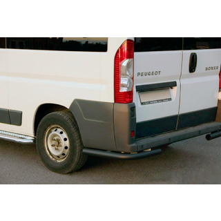 Baghjørner AK003 Black (2 stk., rustfrit stål) Fiat Ducato 2006–2025 foto 1