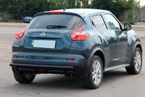Nissan Juke 2010–2019 Bageste beskyttelsesbøjle AK002 Black (rustfrit stål) foto 3