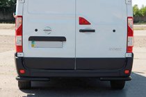 Renault Master 2011–2023 Baghjørner AK003 Black (2 stk., rustfrit stål) foto 1