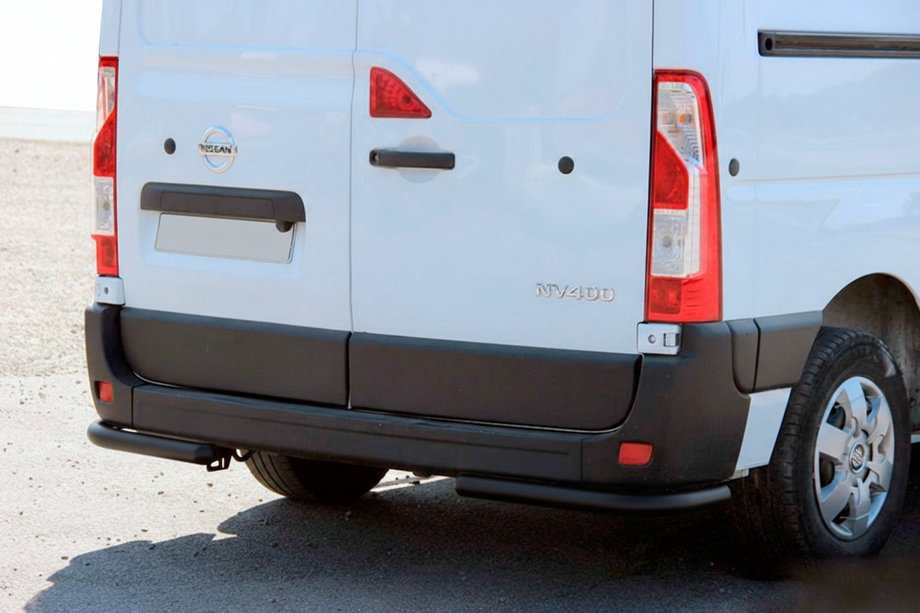 Opel Movano 2010–2021 Baghjørner AK003 Black (2 stk., rustfrit stål) Foto 2