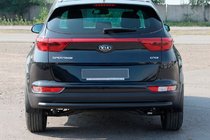 Kia Sportage 2015–2021 Bagerste beskyttelsesbøjle AK002 Black (rustfrit stål) foto 2