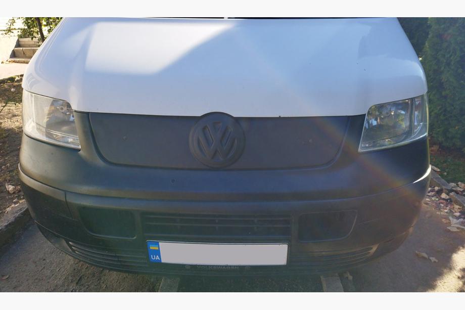 Volkswagen T5 Transporter 2003–2010 Øvre vinterafdækning til kølergrill Foto 2