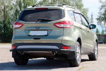 Ford Kuga/Escape 2013–2019 Bageste beskyttelsesbøjle AK002 Black (rustfrit stål) foto 3
