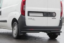 Opel Combo 2012–2018 Bageste hjørnebøjler AK003 Black (rustfrit stål) foto 1