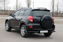 Toyota Rav 4 2006–2013 Baghjørner AK003 Black (2 stk., rustfrit stål) foto 3