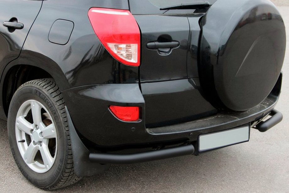 Toyota Rav 4 2006–2013 Baghjørner AK003 Black (2 stk., rustfrit stål) Image