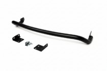 Hyundai Santa Fe 2 2006–2012 Bageste beskyttelsesbøjle AK002 Black (rustfrit stål) foto 3