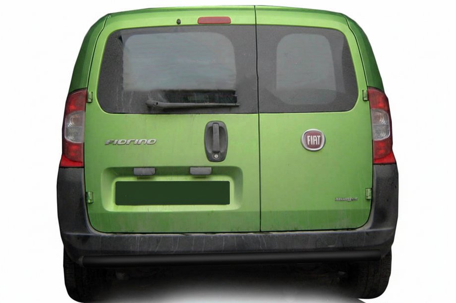 Peugeot Bipper 2008–2017 Bageste beskyttelsesbøjle AK002 Black (rustfrit stål) Image